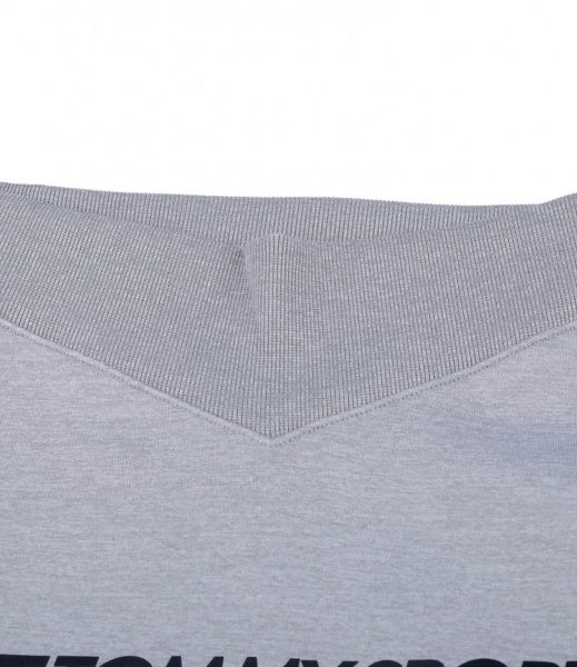 Джемпер Tommy Hilfiger CROP V NECK SWEATER WITH TAPE S10S100363001 р. M светло-серый
