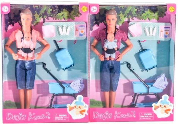 Кукла Defa 8369 Кен шарнирная с аксессуарами