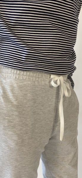 Брюки Flis clothes с манжетами р. XL серый меланж 