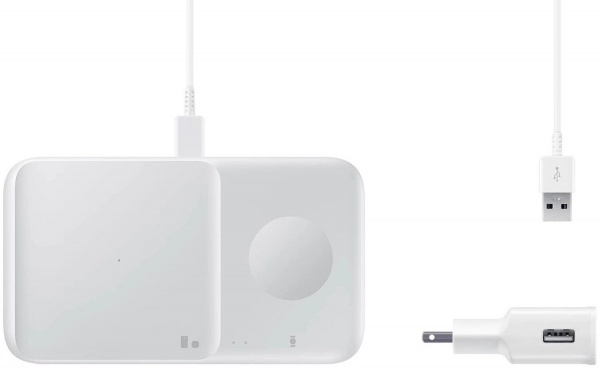 Бездротовий зарядний пристрій Samsung Wireless Charger Duo White (EP-P4300TWRGRU) 