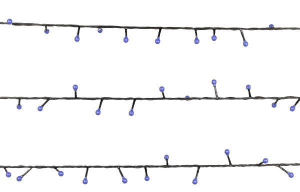 Электрогирлянда линейная Жемчужные шарики LDBL128B-10-C встроенный светодиод (LED) 128 ламп 6,4 м 