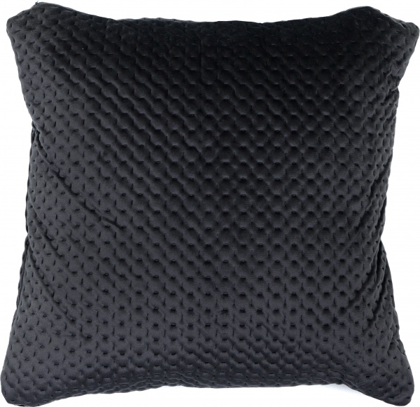 Подушка декоративна 3D Velvet 45x45 см темно-сірий La Nuit 