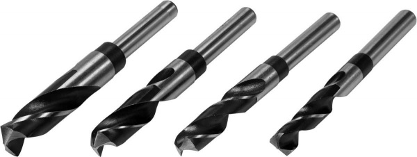 Набор сверл по металлу YATO HSS 4241 d14-20 мм 75/150 мм для нержавеющей и конструкционной стали 4 шт. YT-44625