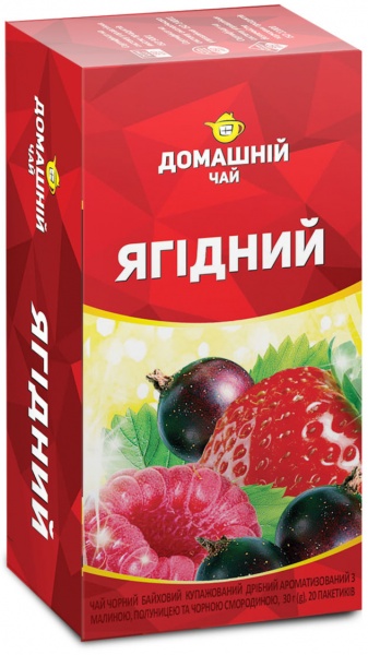 Чай Домашній Ягодный 20 шт. 30 г 