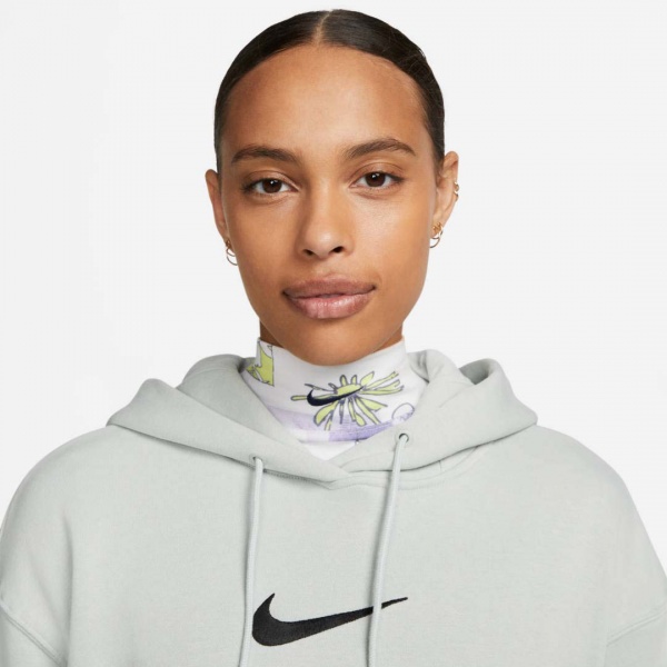 Джемпер Nike W NSW PHNX FLC OS PO HDY MS FD0892-034 р. S бірюзовий