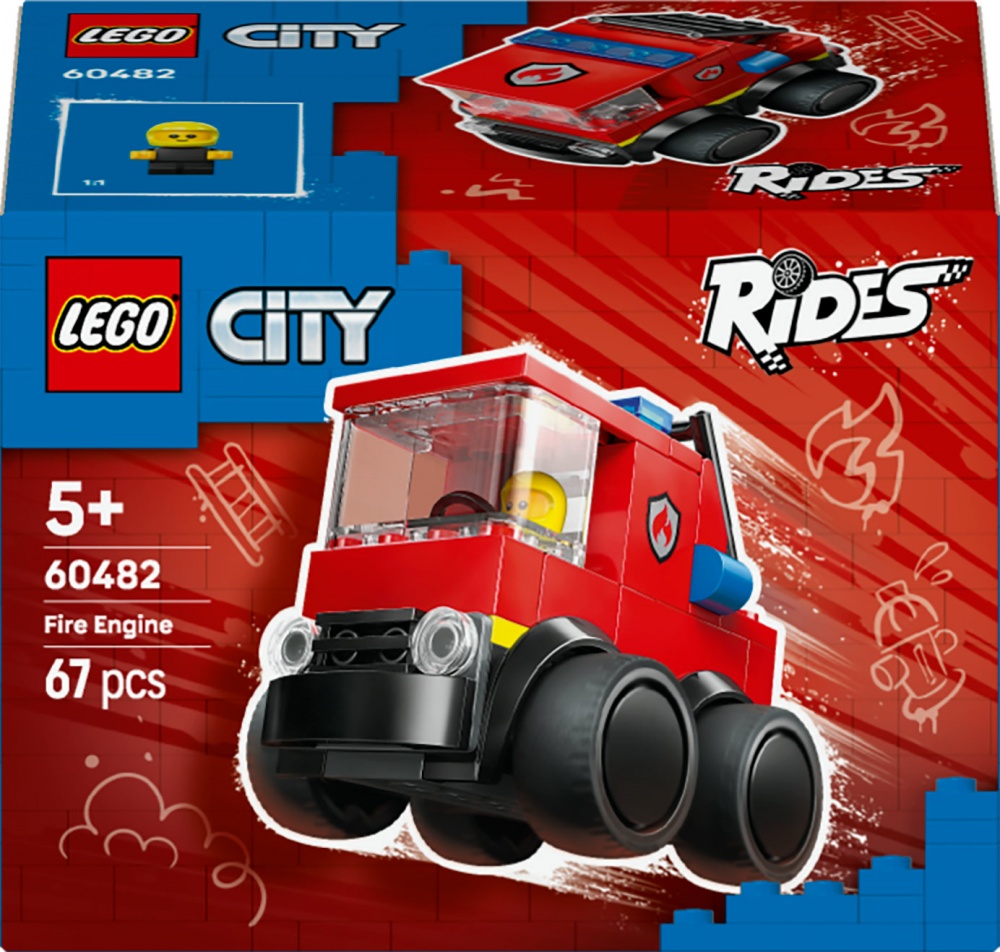 Конструктор LEGO City Автомобили – Пожарная машина 60482