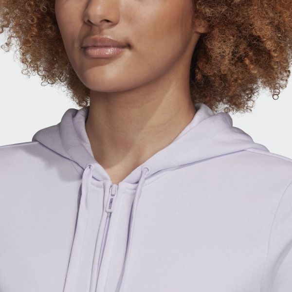 Джемпер Adidas W E LIN FZ HD FM6482 р. XL фіолетовий