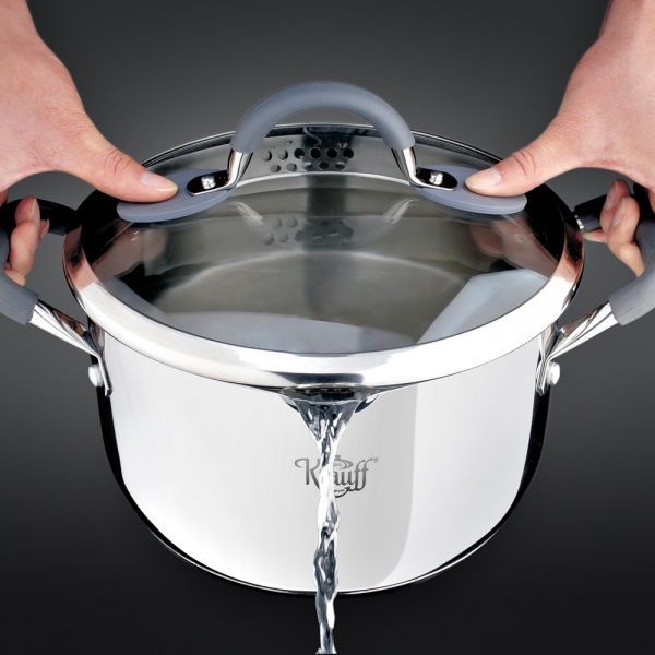 Каструля з кришкою Funktional 4,5 л 26-202-029 4,5 л Krauff