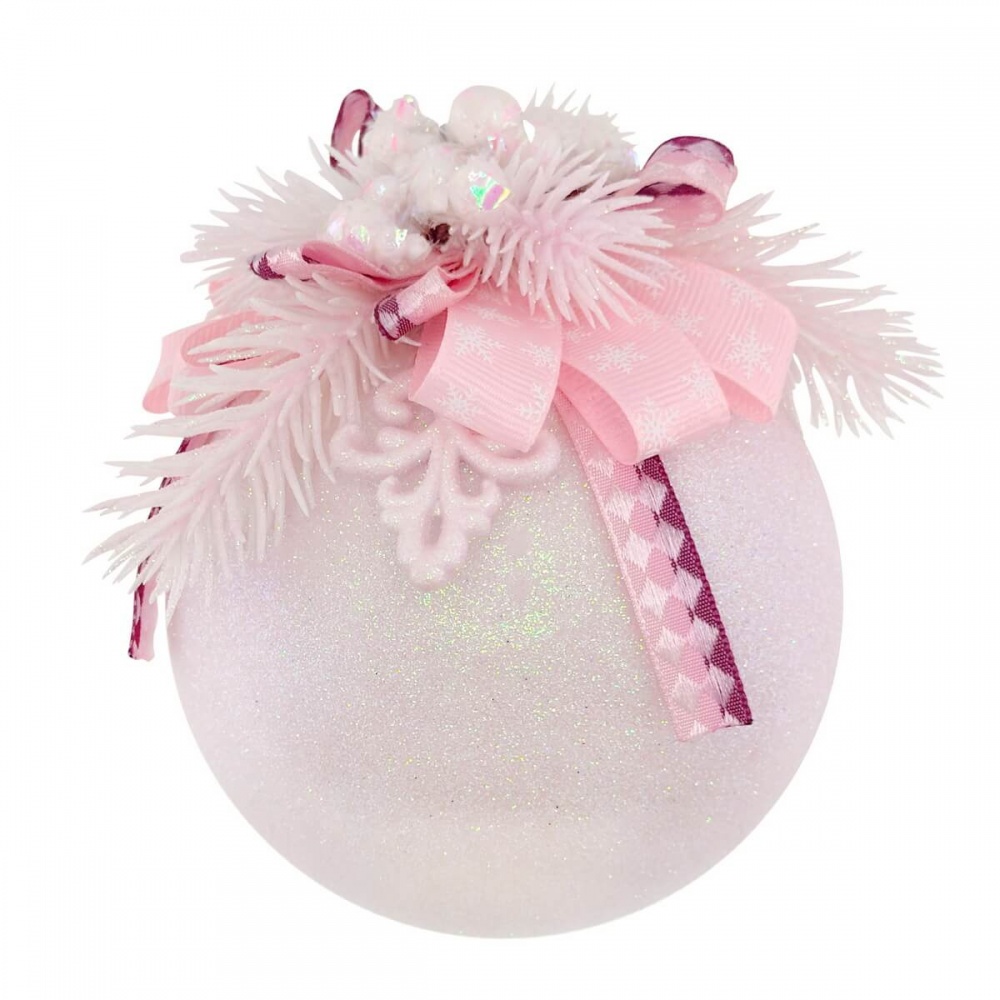 Подвеска декорированная MIS LT Шар 10 см в ассортименте