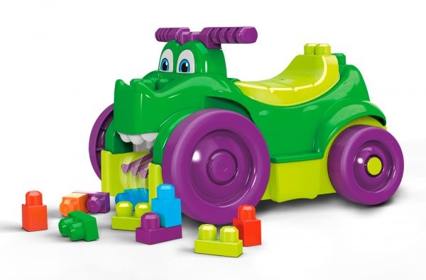 Каталка-конструктор Mega Bloks Катайся та збирай кубики GFG22