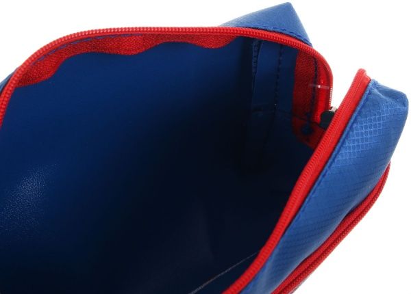 Пенал шкільний на два відділення Little Fox синьо-червоний