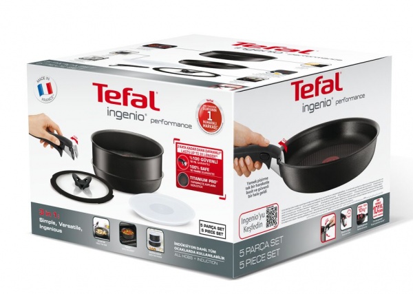 Набір посуду Ingenio Performance 5 предметов L6549053 Tefal