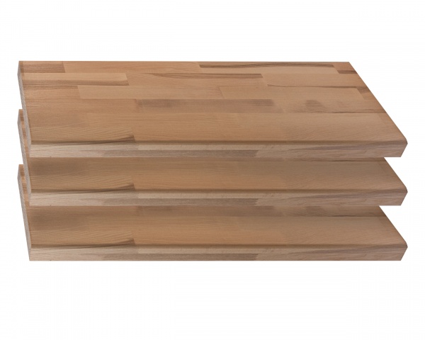 Щит меблевий 40х600х2000 мм ясен зрощений АВ