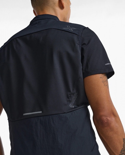 Жилет 2XU Light Speed Hybrid Vest MR6959a_BLK/BRF р.XL черный