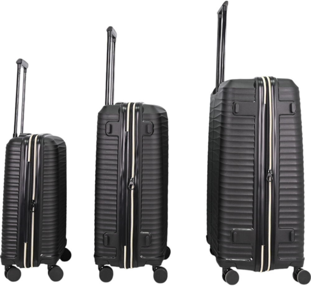 Чемодан Compass MS-2691 35 л черный 39,5x20x55 см S