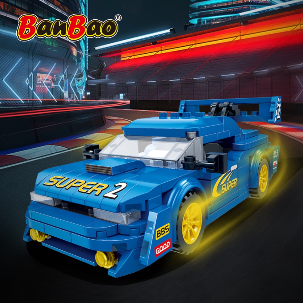Конструктор BanBao B2 раллийный автомобиль ET838