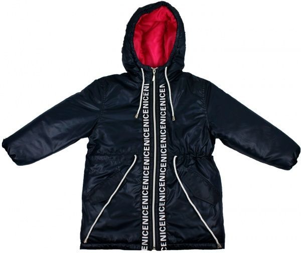 Пальто Danaya р.146 синій із малиновим ШЯ19-160 