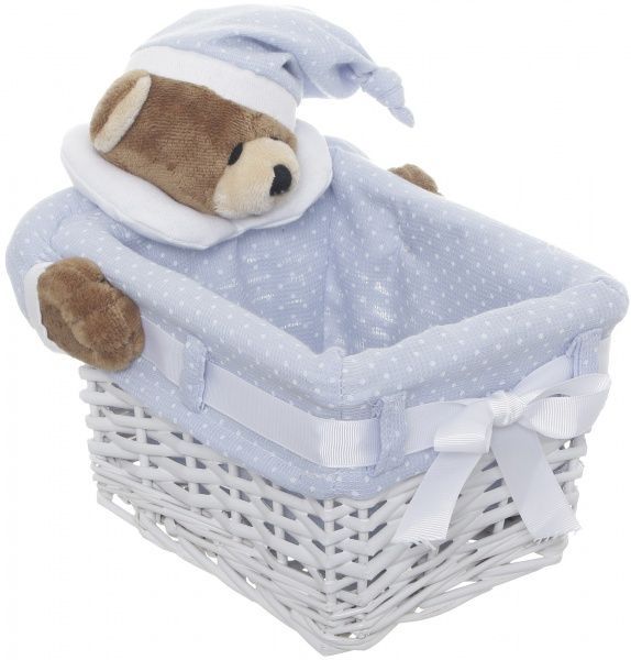 Корзина плетеная с текстилем 20x16x13 см JM13-2TK-5 