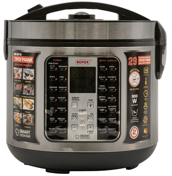 Мультиварка Rotex RMC401-B Smart Cooking