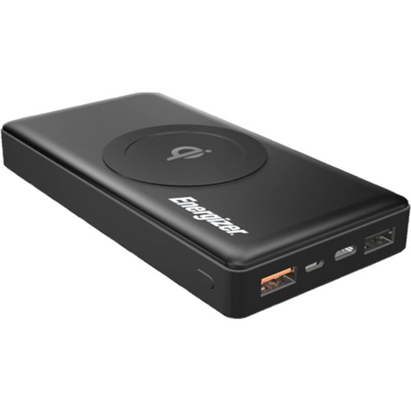 Внешний аккумулятор (Powerbank) Energizer 10000 mAh (QE10000CQ) wireless TYPE-C QC3.0