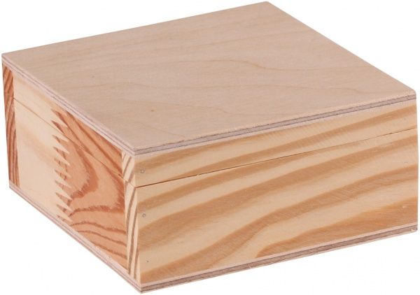 Шкатулка деревянная 10x5x10 см Albero  