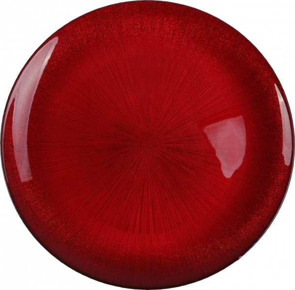 Тортниця Focus 33 см червона Dekor Cam 