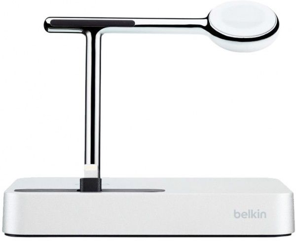 Док-станція Belkin Charge Dock для iWatch + iPhone (F8J183vfSLV) 