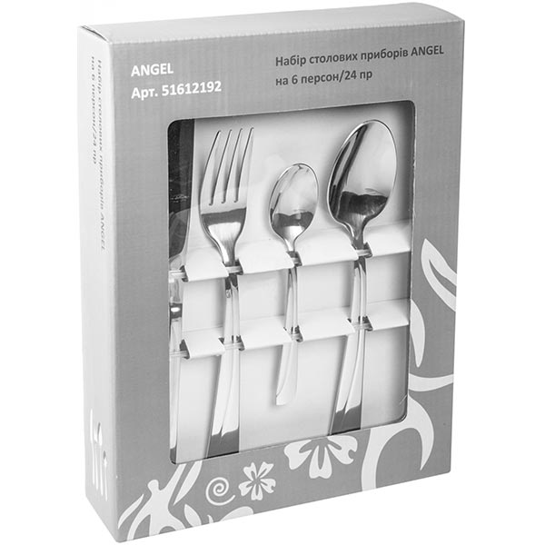 Набір столових приборів Angel 24 шт