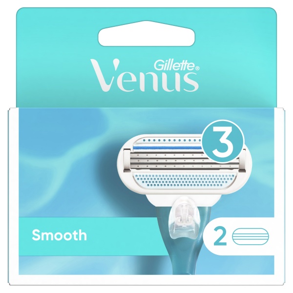Сменный картридж Gillette Venus Smooth (51368005) 2 шт.