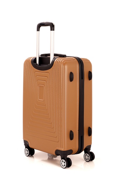 Чемодан 70 л бежевый MCS V360 на 4 колесах M 24
