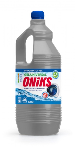 Гель для машинной и ручной стирки ONIKS UNIVERSAL 1,7 л 