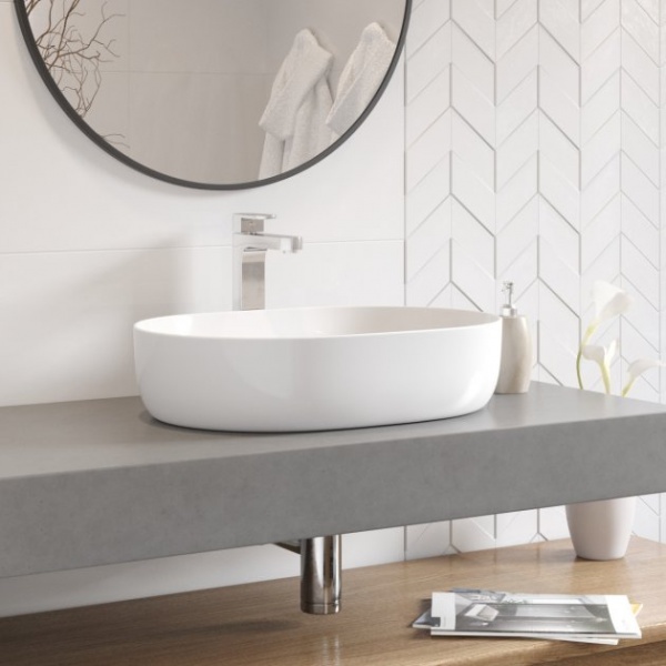 Умивальник Koller Pool Round RN-0600-WB 60х41,5х14 см