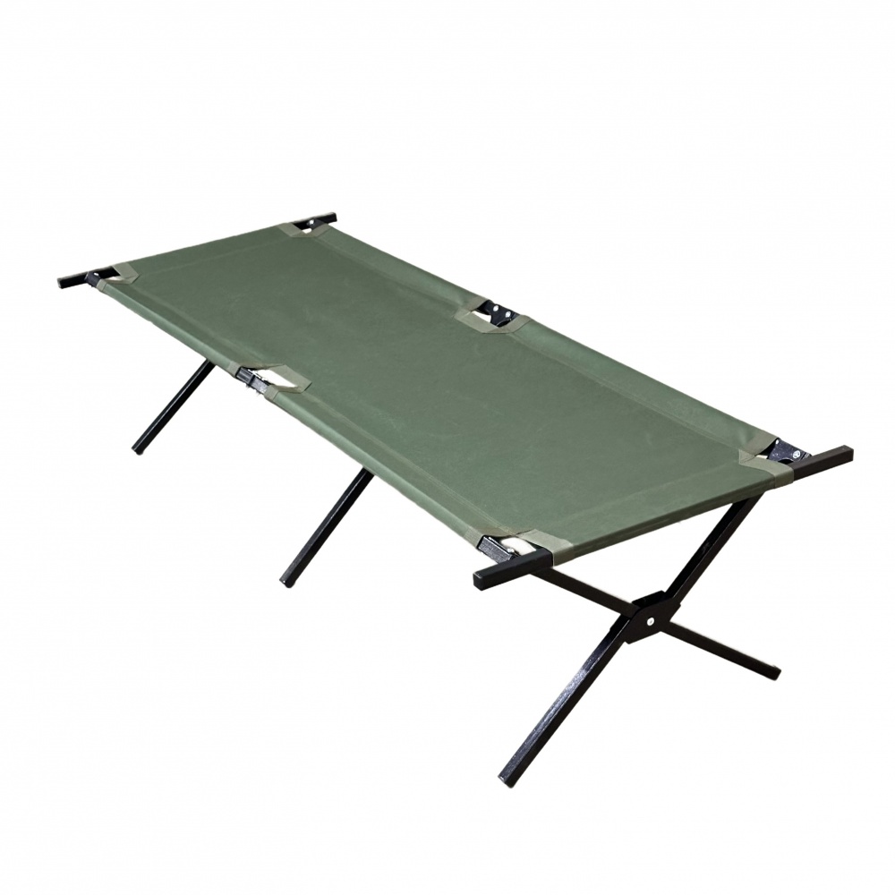 Раскладушка полевая типа NT оливковая Metalzavod