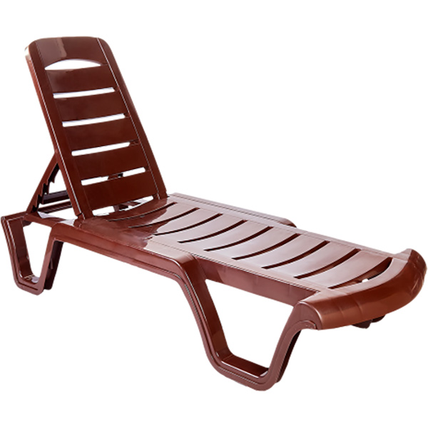 Шезлонг Алеана Бриз шоколад 63x192 см 