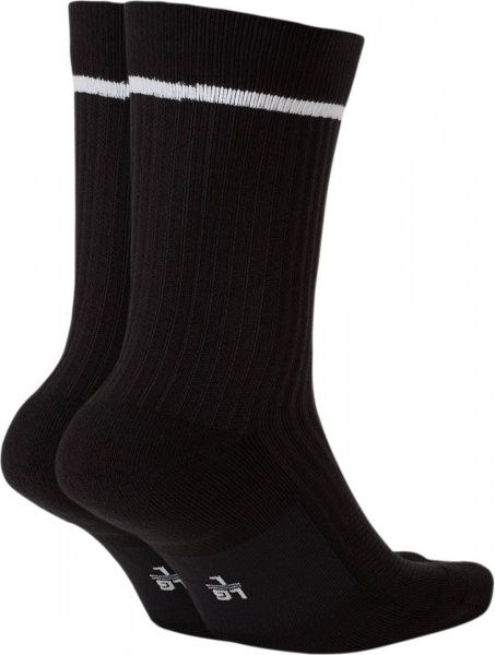 Шкарпетки Nike U SNKR SOX AF1 CREW 2PR SK0136-010 чорний