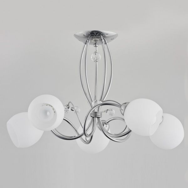 Люстра стельова ALFA Fati 21255 5x40 Вт E27 хром 