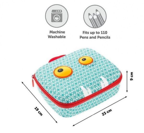 Пенал на молнии Beast Box Jumbo Blue ZBB-JSB-BP Zipit голубой