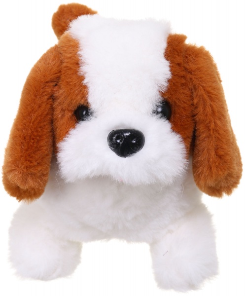 Іграшка інтерактивна MERX Limited цуценя коричневе 13х18х15 см MX0297323