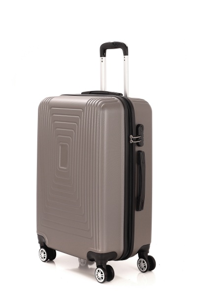 Чемодан 70 л серый MCS V360 на 4 колесах M 24