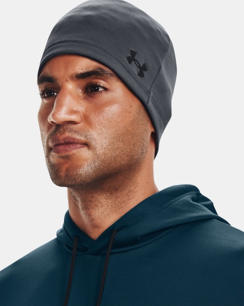 Шапка Under Armour UA STORM BEANIE 1365918-012 р.OSFM серый