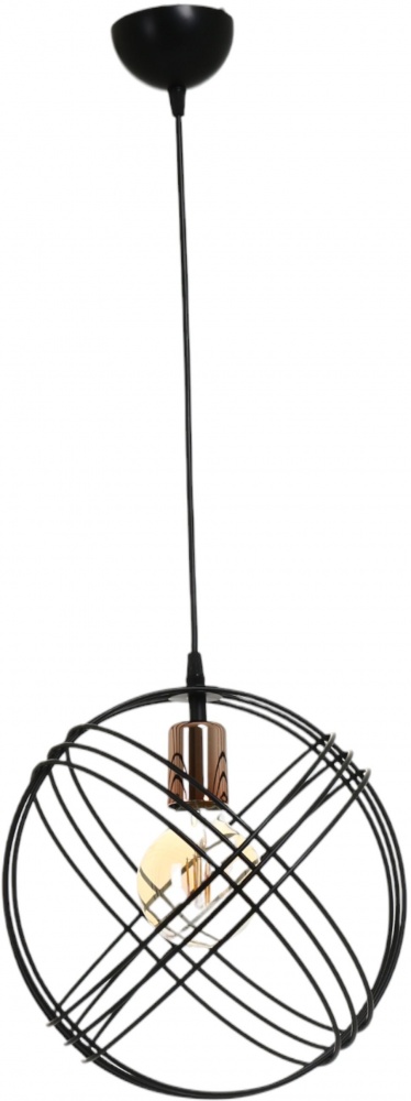 Підвіс Sensio MEKIK 1x60 Вт E27 чорний ASZ.1575