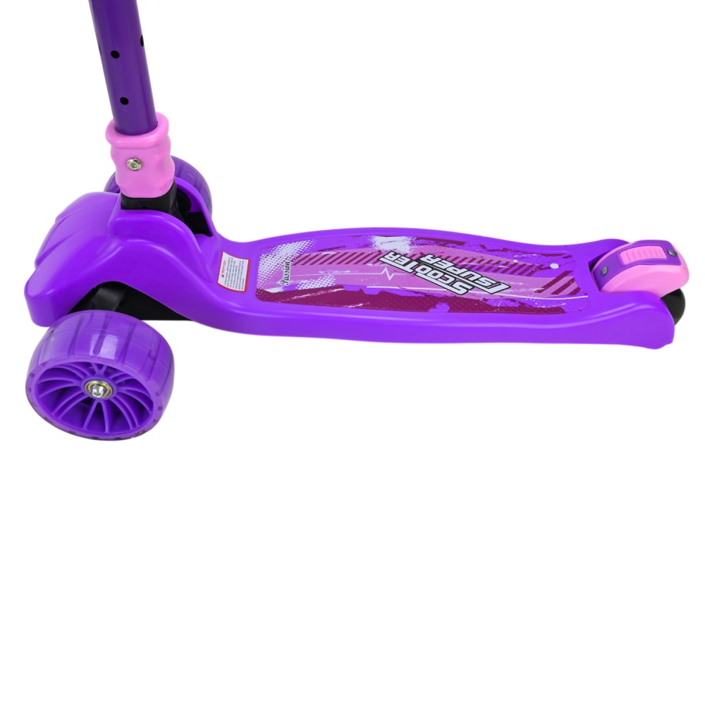 Самокат Shantou фиолетовый SC814
