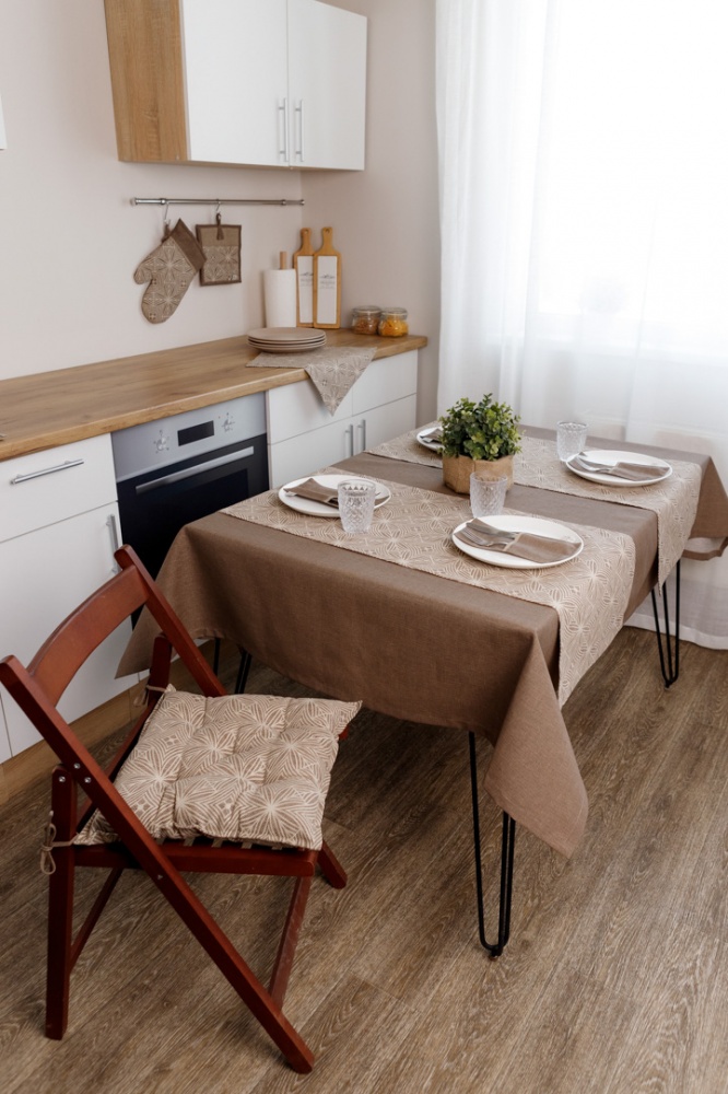 Подушка на стул 40х40 Корица Прованс