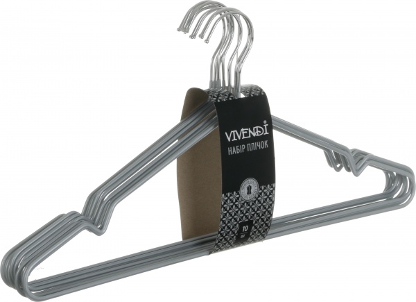 Набор вешалок Vivendi металлические 6 шт 6 шт. 