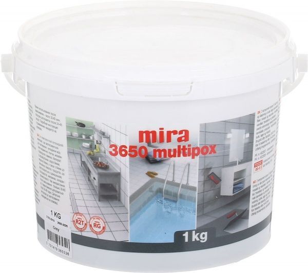 Фуга Mira 3650 multiрох 1 кг серый 