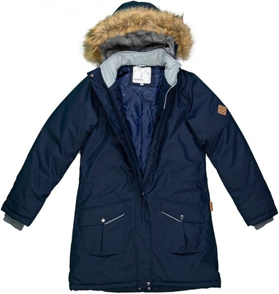 Куртка-парка HUPPA MONA р.122 синий 70086 