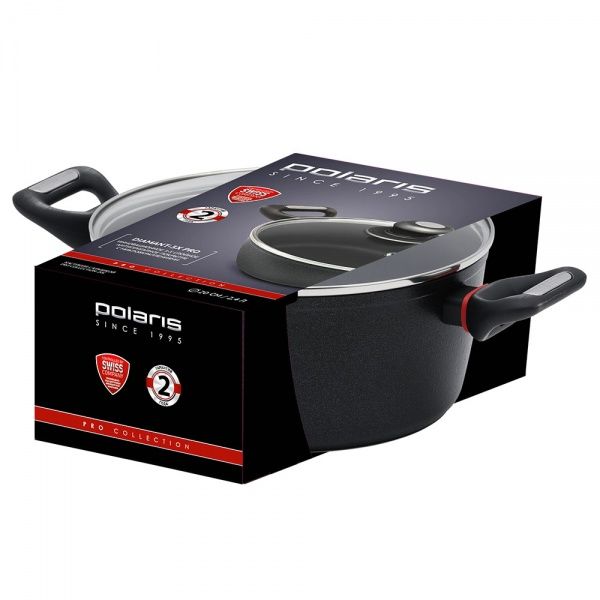 Каструля з кришкою 2,4 л PRO collection 20C Polaris