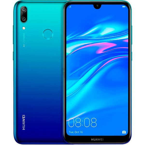 Смартфон HUAWEI Y7 2019 3/32GB Aurora Blue (51093HEU)