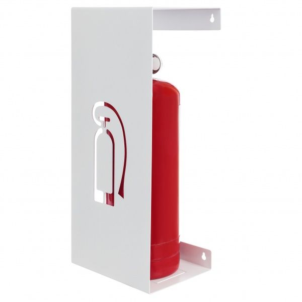 Кронштейн для огнетушителя SG-001 1 кг белый 