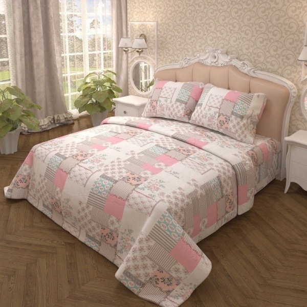 Комплект постільної білизни Omnia 2 різнокольоровий принт 